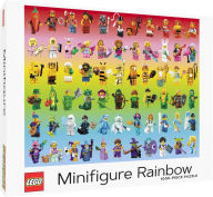 Title: LEGO Minifigure Rainbow 1000-Piece Puzzle