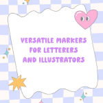 Alternative view 2 of The Rule-Breaker's Markers: Four Colorful Multisurface Markers