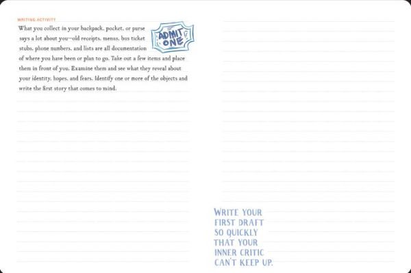 What's Behind the Blue Door?: Creative Writing Prompts to Invite Inspiration