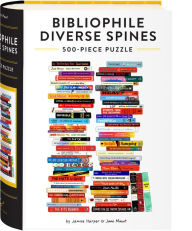 Title: Bibliophile Diverse Spines 500-Piece Puzzle