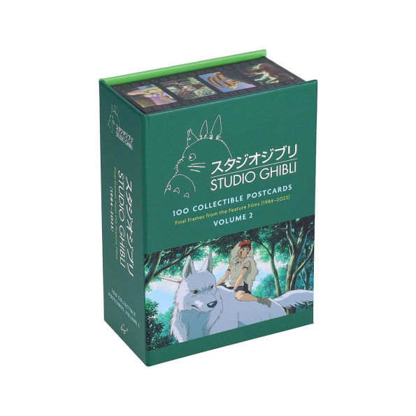 Studio Ghibli: 100 Collectible Postcards, Volume 2: Final Frames from the Feature Films (1984-2023)