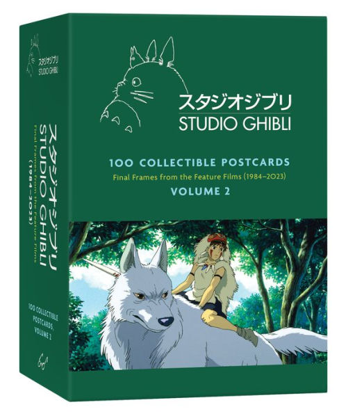 Studio Ghibli: 100 Collectible Postcards, Volume 2: Final Frames from the Feature Films (1984-2023)