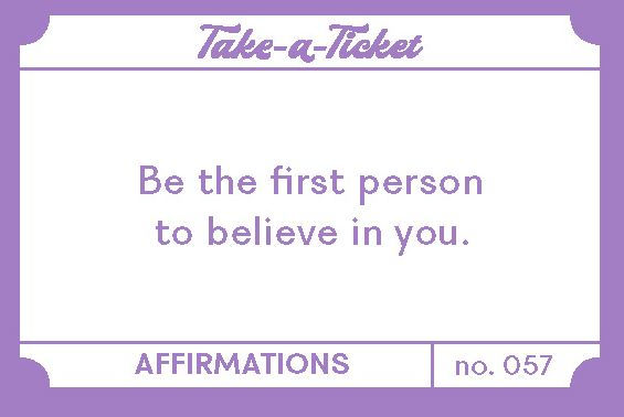 Take-a-Ticket: Affirmations: 200 Tear-Off Pep Talks