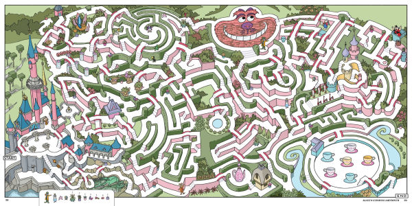 Disney Parks Mazes