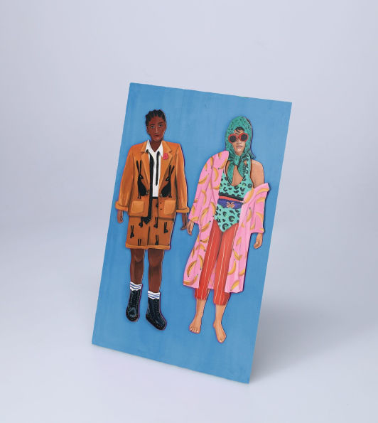 Fearless Fashion Magnetic Dolls: A Mix-N-Match Set