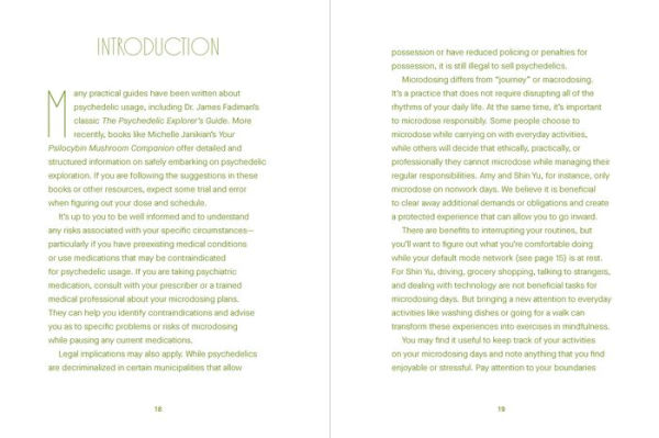 Small Doses of Awareness: A Microdosing Companion-Guided Journal