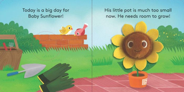 Baby Sunflower: Finger Puppet Book