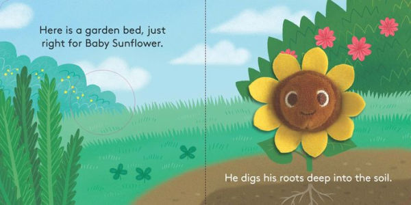 Baby Sunflower: Finger Puppet Book