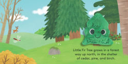 Alternative view 4 of Little Fir Tree: Finger Puppet Book