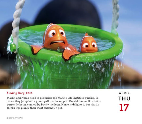 2025 Disney A Year of Animation Daily Calendar