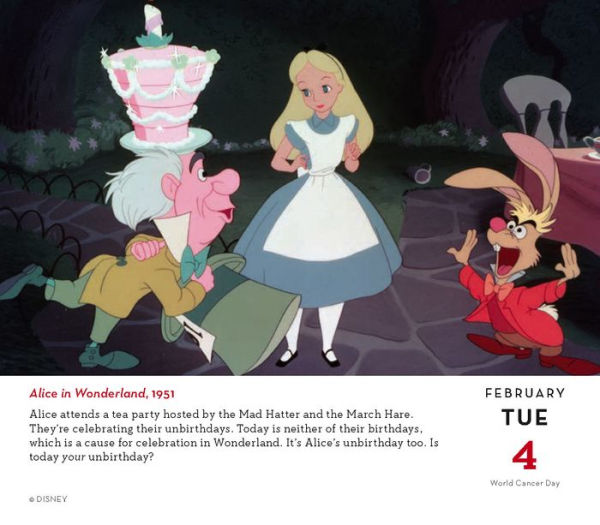 2025 Disney A Year of Animation Daily Calendar