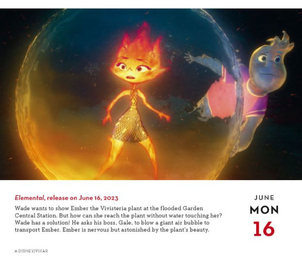 2025 Disney A Year of Animation Daily Calendar