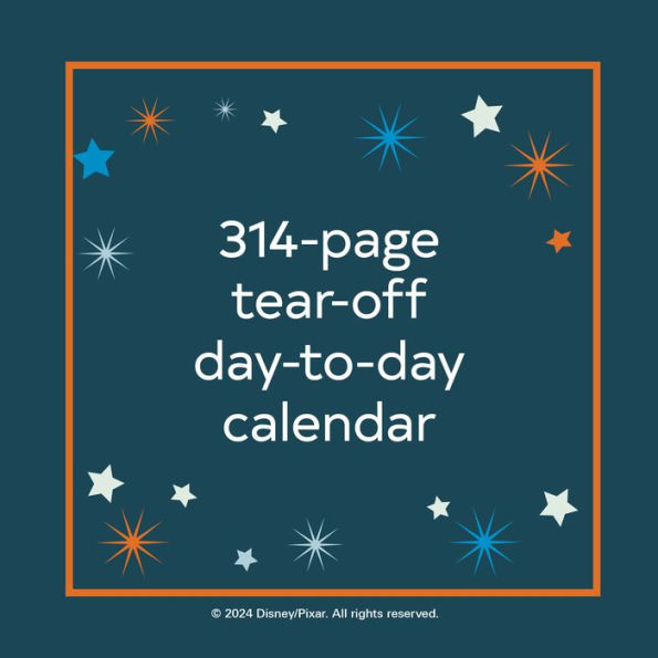 2025 Disney A Year of Animation Daily Calendar