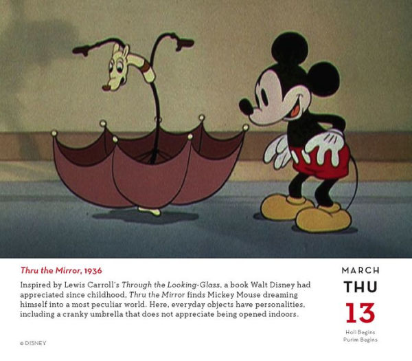 2025 Disney A Year of Animation Daily Calendar