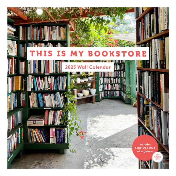 2025 This Is My Bookstore Wall Calendar