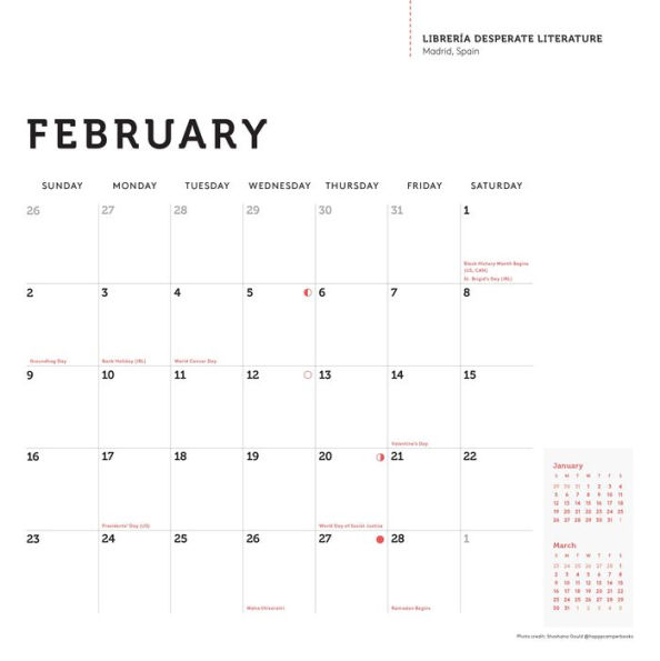 2025 This Is My Bookstore Wall Calendar