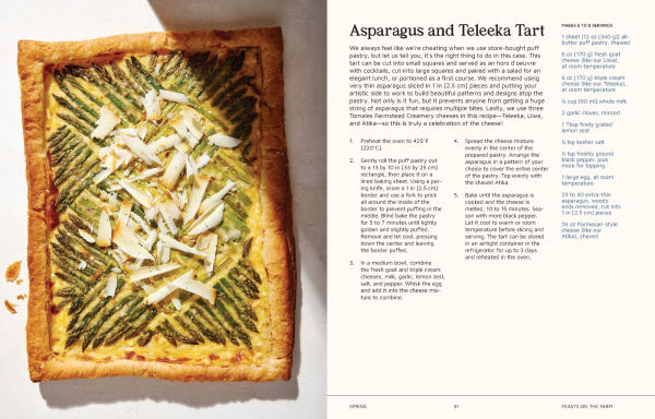 Feasts on the Farm: Over 60 Seasonal Recipes and Stories of Sustainable Farming from Tomales Farmstead Creamery