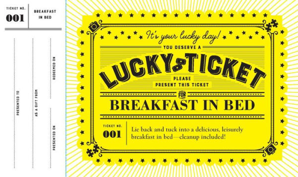 Lucky Tickets for Grandparents: 12 Gift Coupons