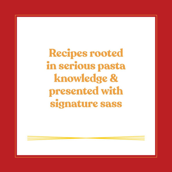 Your Pasta Sucks: A "Cookbook"