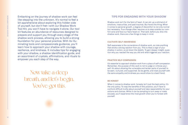 The Shadow Work Companion: A Journal for Healing, Clarity, and Peace