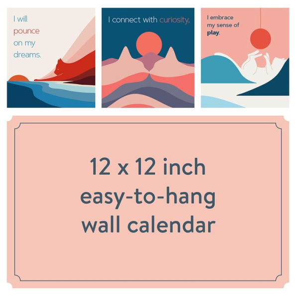 2025 Catffirmations Wall Calendar