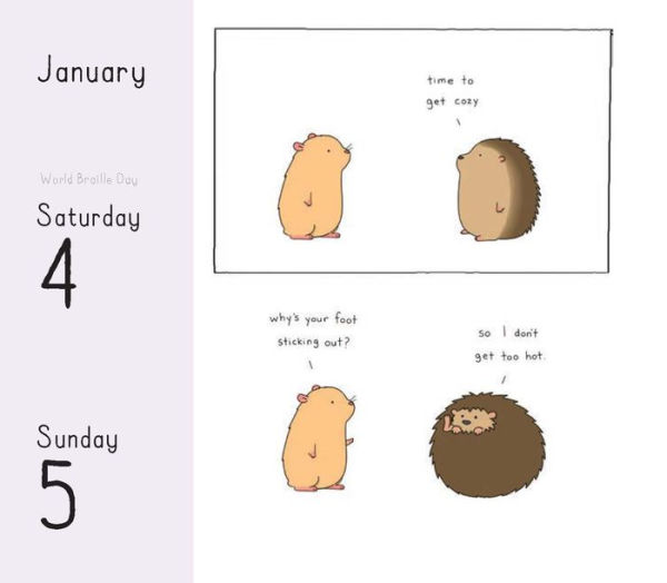 2025 Little World of Liz Climo Daily Calendar