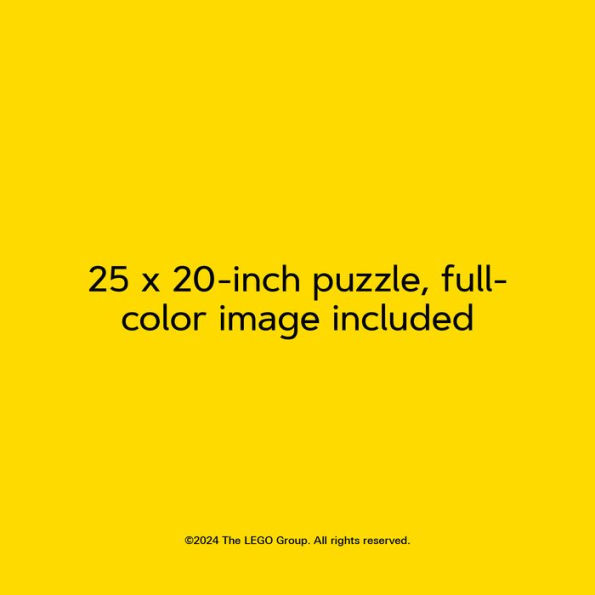 LEGO Masterpiece Puzzle: Mona Lisa 1000-Piece Puzzle