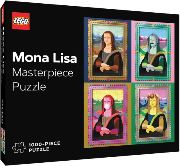LEGO Masterpiece Puzzle: Mona Lisa 1000-Piece Puzzle