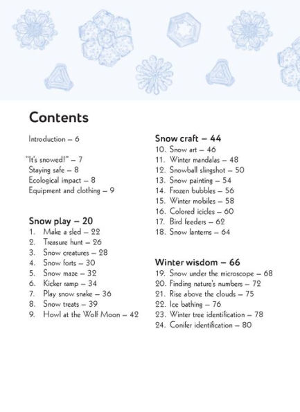 50 Things to Do the Snow