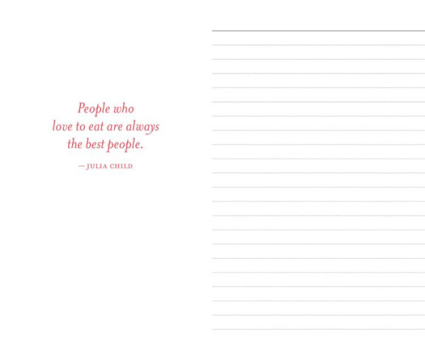 Julia Child Notebooks