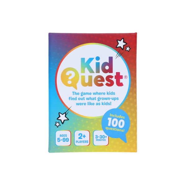 KidQuest: The Game Where Kids Find Out What Grown-Ups Were Like as Kids!