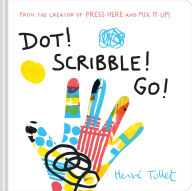 Review Dot! Scribble! Go! by Hervé Tullet English version