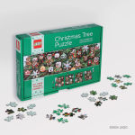 Alternative view 8 of LEGO Christmas Tree Puzzle: Four Connecting 100-Piece Puzzles