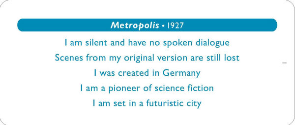 What Movie Am I? Guessing Game: Movies Edition