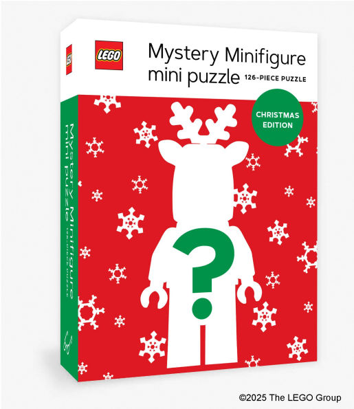 LEGO Mystery Minifigure Mini Puzzle (Christmas Edition): 126-Piece Puzzle