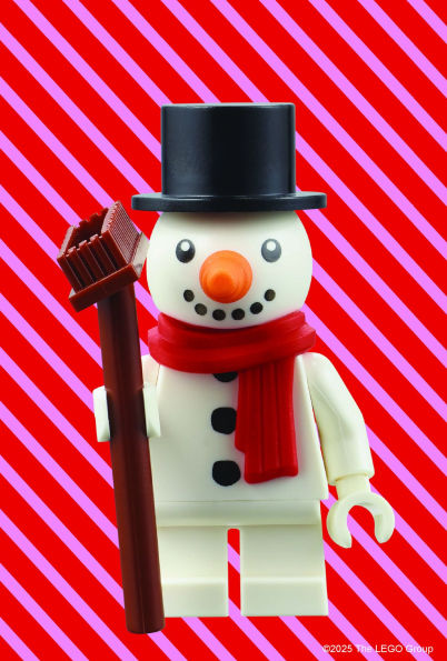 LEGO Mystery Minifigure Mini Puzzle (Christmas Edition): 126-Piece Puzzle