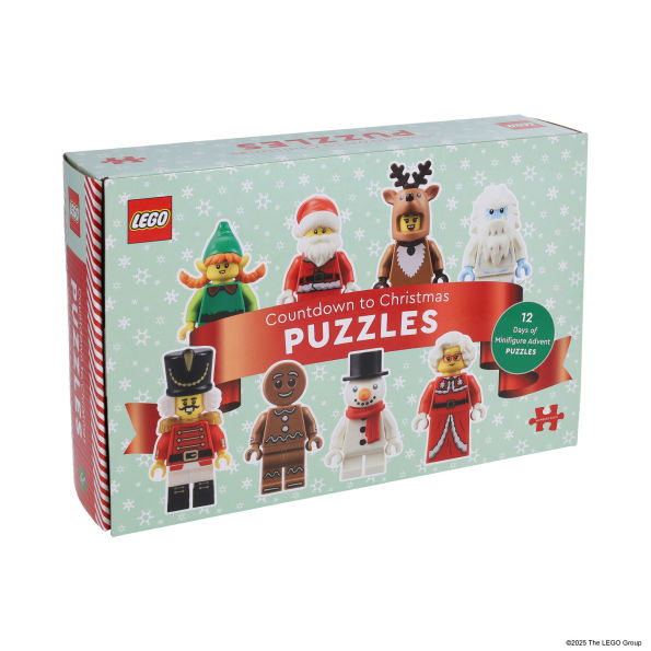 LEGO Countdown to Christmas Puzzles: 12 Days of Minifigure Advent Puzzles