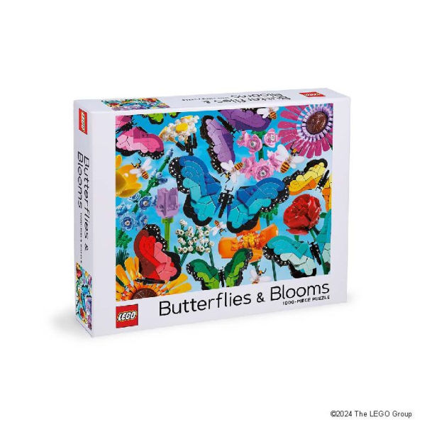 LEGO Butterflies & Blooms 1000-Piece Puzzle