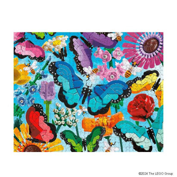 LEGO Butterflies & Blooms 1000-Piece Puzzle