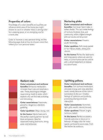 The Rainbow Home: Over 200 Ideas and Tips for Adding Color to Your Home