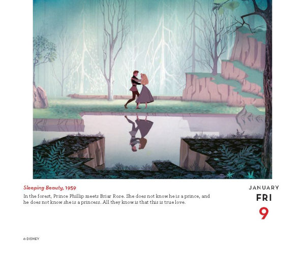 Disney A Year of Animation 2026 Daily Calendar by Disney, Chuck