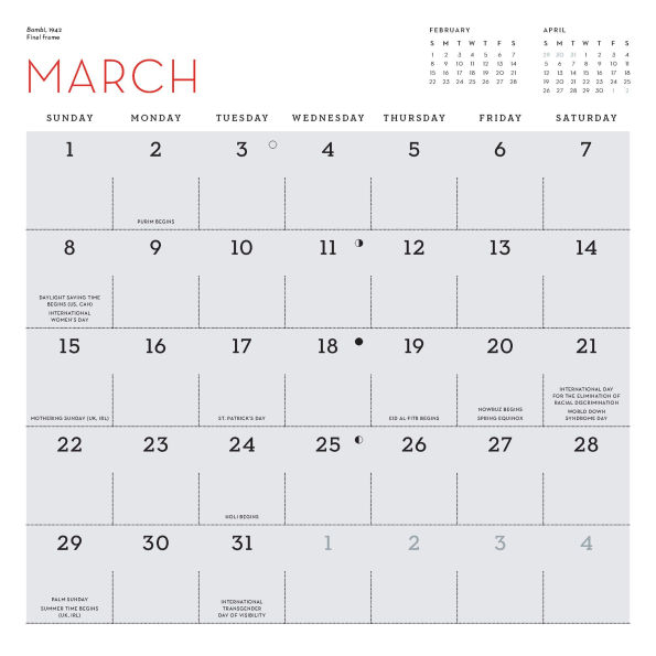 Disney Animation 2026 Wall Calendar
