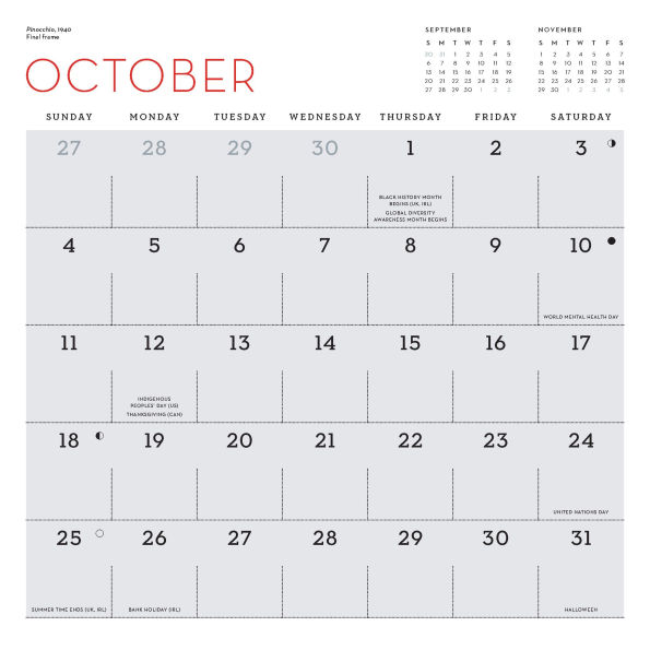 Disney Animation 2026 Wall Calendar