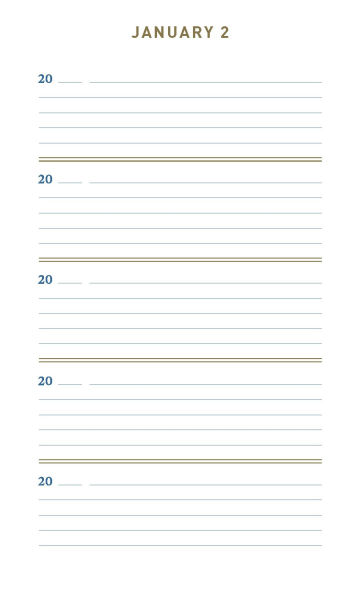 Denim One Line A Day: A Five-Year Memory Book
