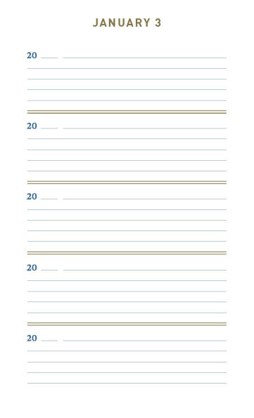 Denim One Line A Day: A Five-Year Memory Book