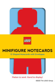 Title: LEGO Minifigure Notecards: 12 Shaped Notecards with Envelopes, Author: LEGO
