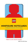 Alternative view 1 of LEGO Minifigure Notecards: 12 Shaped Notecards with Envelopes