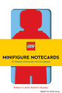 LEGO Minifigure Notecards: 12 Shaped Notecards with Envelopes