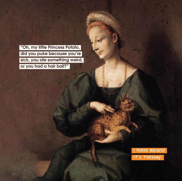 2026 Cat People to Judge in Art and Life Wall Calendar