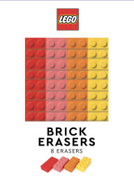 Title: LEGO Brick Erasers (Multicolor)
